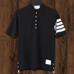 Thom Browne Men's Black Short Sleeve
